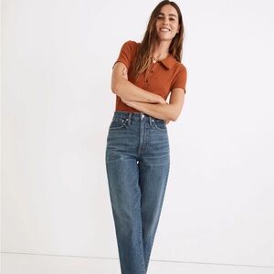 Madewell Balloon High-Waisted Jeans in Corson Wash